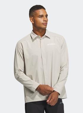 adidas阿迪达斯户外长袖衬衫男装春季新款TERREX IP0733