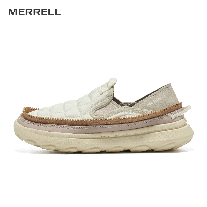 MERRELL迈乐男女同款面包鞋HUT MOC 2 一脚蹬休闲鞋户外露营耐磨