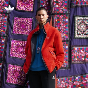 adidas阿迪达斯三叶草Feifei 联名龙年新年男双面穿棉服 Ruan
