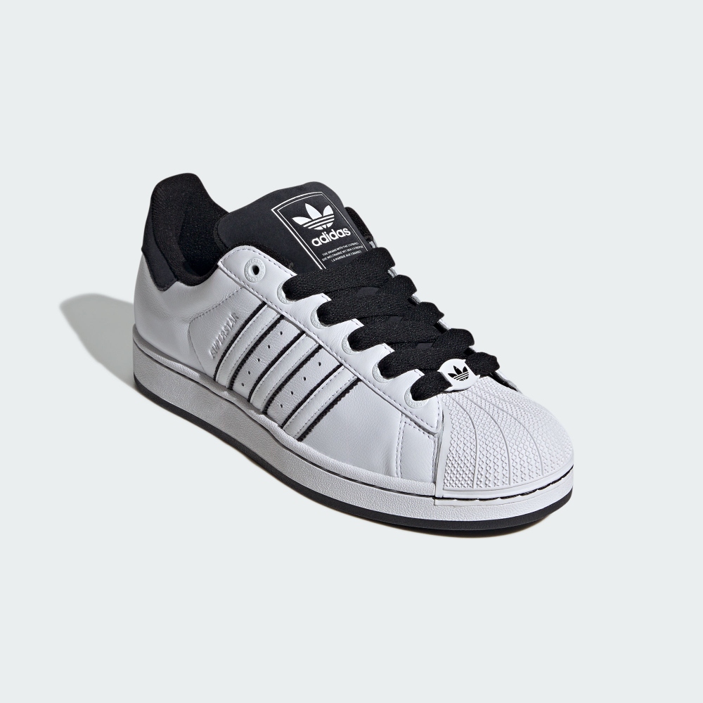 吴艳妮同款SUPERSTAR II经典复古贝壳头板鞋adidas阿迪达斯三叶草