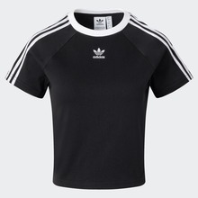 adidas阿迪达斯运动上衣短袖T恤女装夏季新款三叶草JC8704
