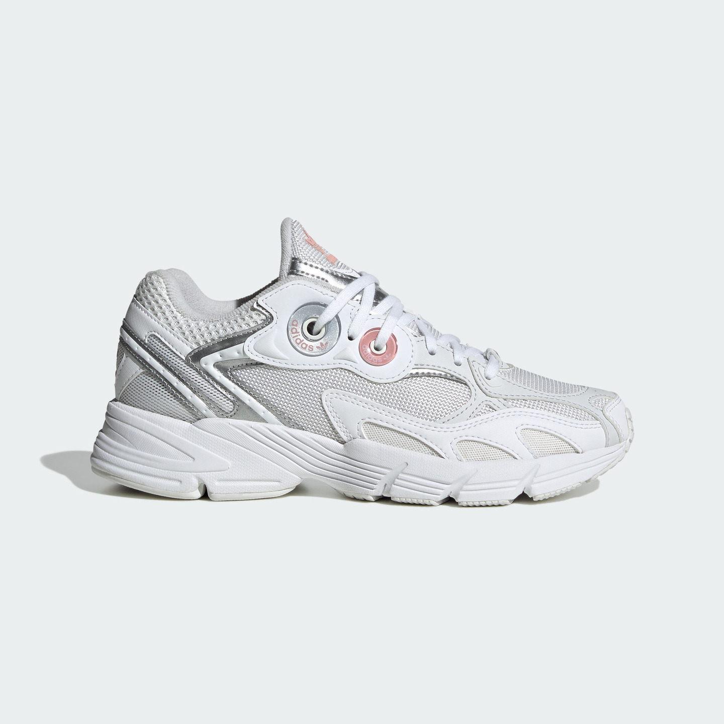 贝果鞋 adidas ASTIR厚底增高运动老爹鞋女adidas阿迪达斯三叶草
