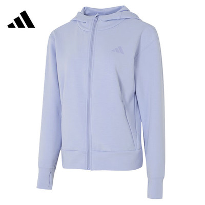 阿迪达斯官网春季女子运动休闲夹克外套JN7403
