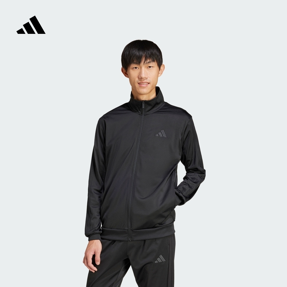 休闲立领夹克外套男装adidas阿迪达斯官方轻运动JI8818