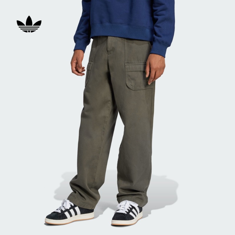 工装风经典宽松运动裤男装新款adidas阿迪达斯官方三叶草JD3339