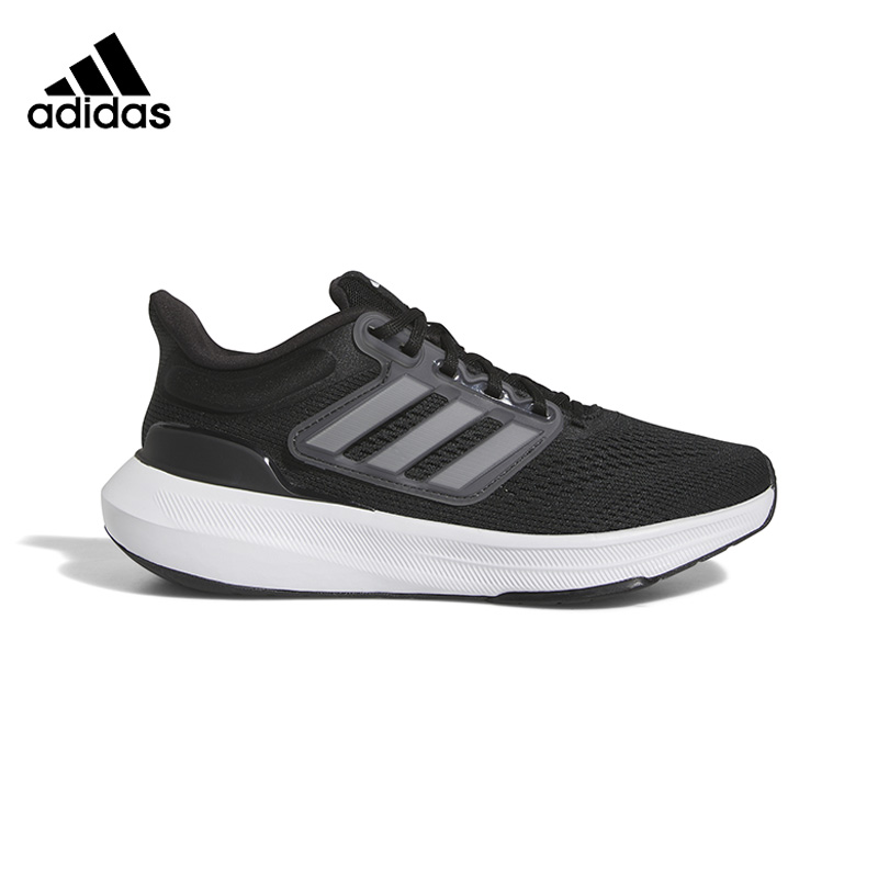 adidas阿迪达斯春季新款大童男鞋耐磨缓震透气运动跑步鞋HQ1302
