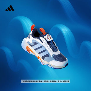 小童PLAYFLEX HABU新年款防滑耐磨旋转按钮运动鞋adidas阿迪达斯