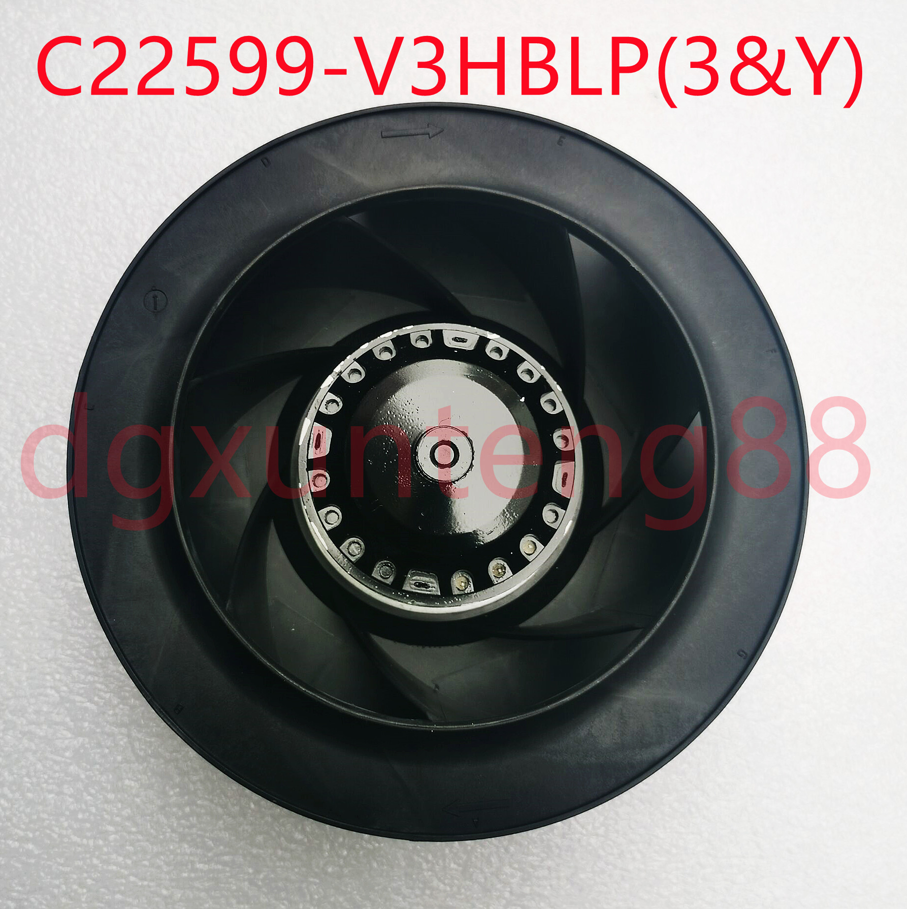 C22599-V3HBLP(3&Y) 离心式滚珠轴承涡流涡轮吸风机 380V离心风机