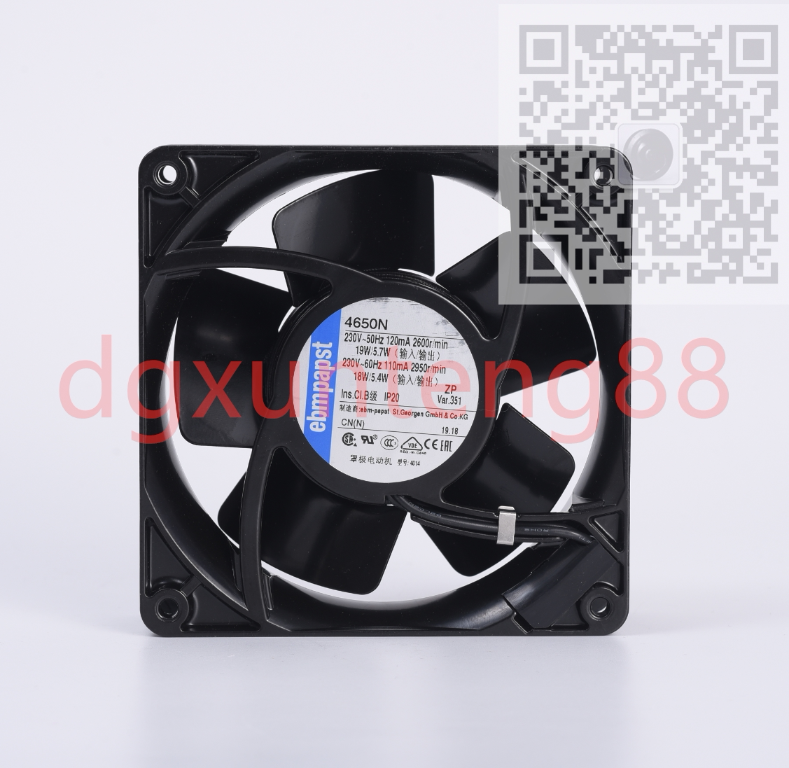 全新原装TYP4650N 4558N 4656Z 4656N 12CM12038 230V4寸风机风扇 - 实物图