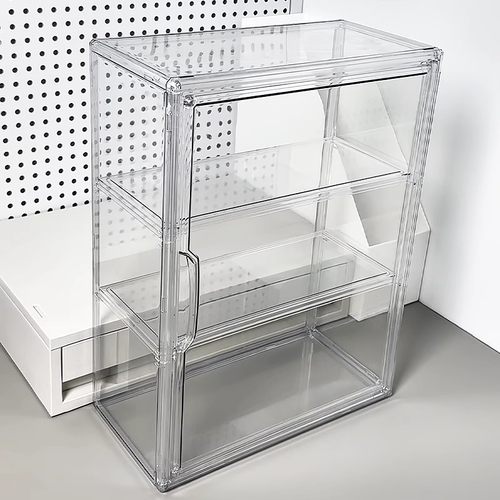 桌面收纳盒谷子手办整理展示痛柜