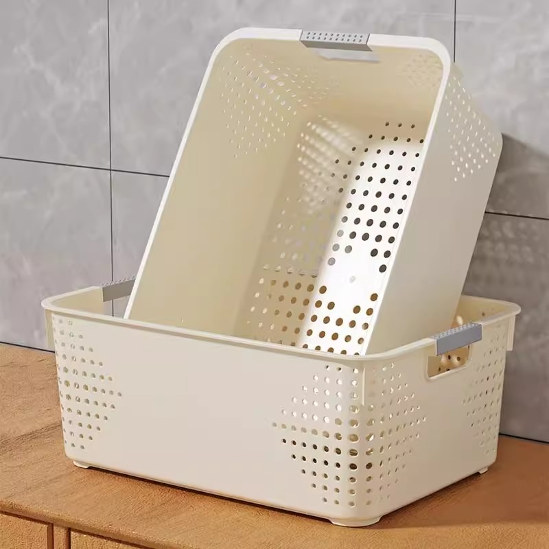 杂物收纳筐零食玩具厨房整理箱