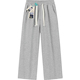 春夏季 休闲裤 潮牌垂感运动裤 潮流宽松显瘦男款 百搭直筒阔腿长裤