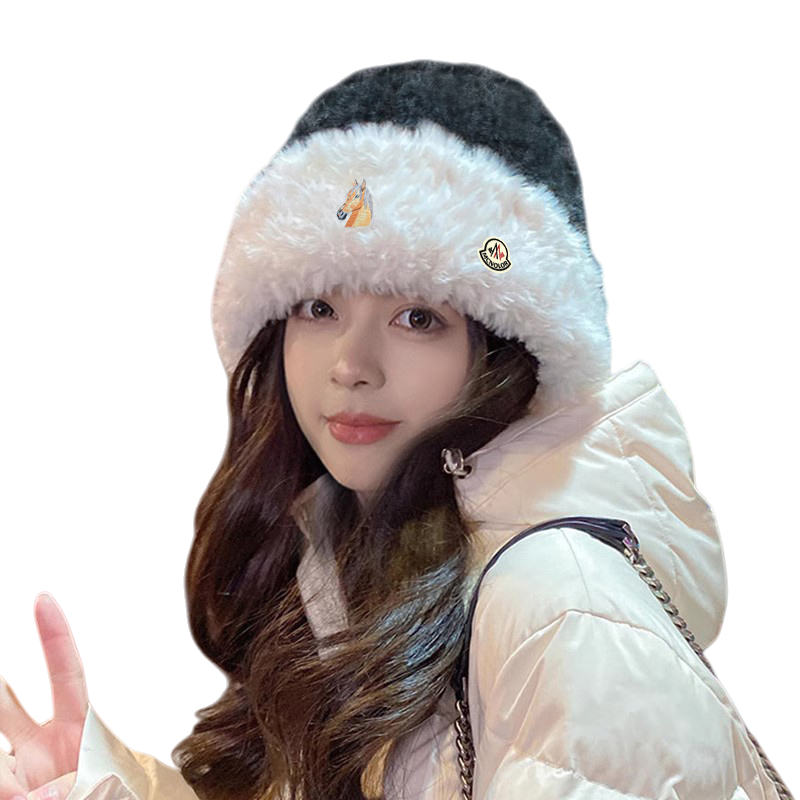 【官方直营】蒙口钢琴毛绒男女同款冬季保暖显脸小护耳帽针织冷帽