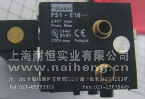 PS1-E181 PS1-E18 Parker 派克 电磁阀 美国原装 - 封面