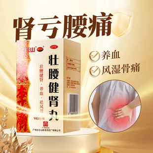 白云山陈李济壮腰健肾丸140g腰痛膝软无力小便频数风湿骨痛