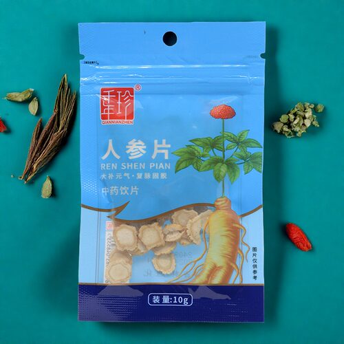千年珍人参片10g薄片