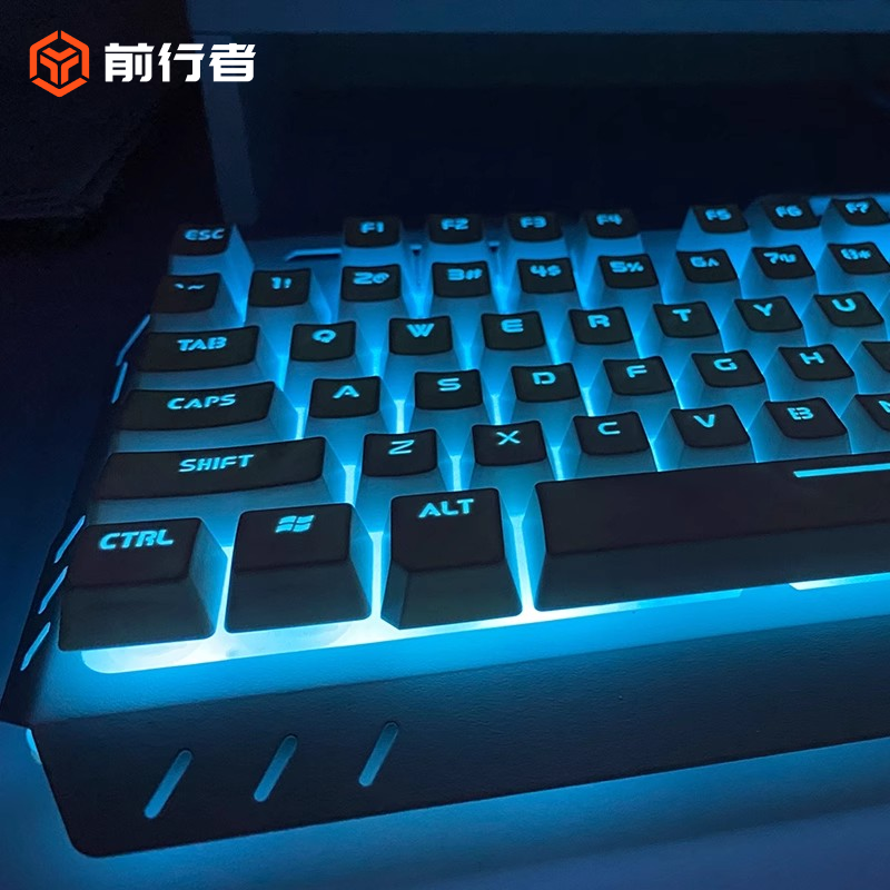 前行者机械手感有线键盘台式