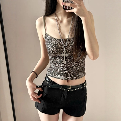 韩国小众设计bm同款银色大十字架