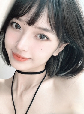 绑带choker黑色简约系带锁骨链项