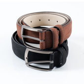 腰皮带 休闲百搭裤 BTSG Cleanfit基础日常通勤麂皮绒针扣腰带美式