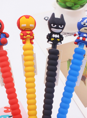 英雄卡通自动铅笔小学生用0.5mm按动铅笔可爱超萌男女童学习文具