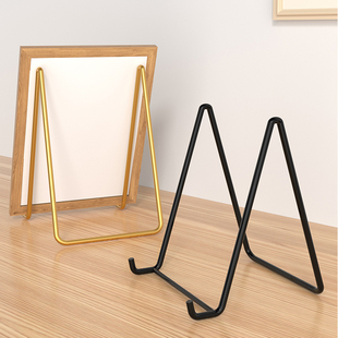 相框摆台后托支架奖牌证书展示框架照片画框相册背板固定配件支撑