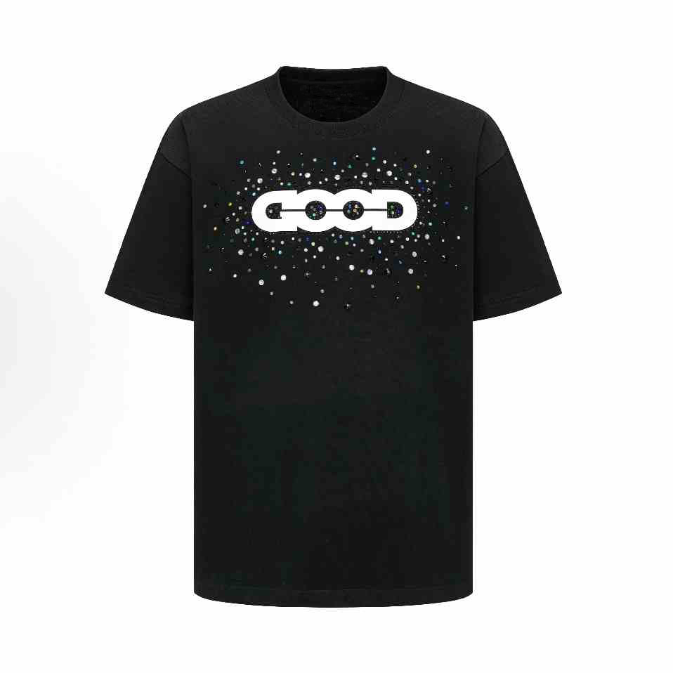 unxu潮牌假日缤纷糖果宝石T恤