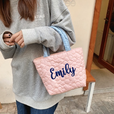 Personalized Name Handbags定制儿童手提袋派对伴手礼袋生日礼物