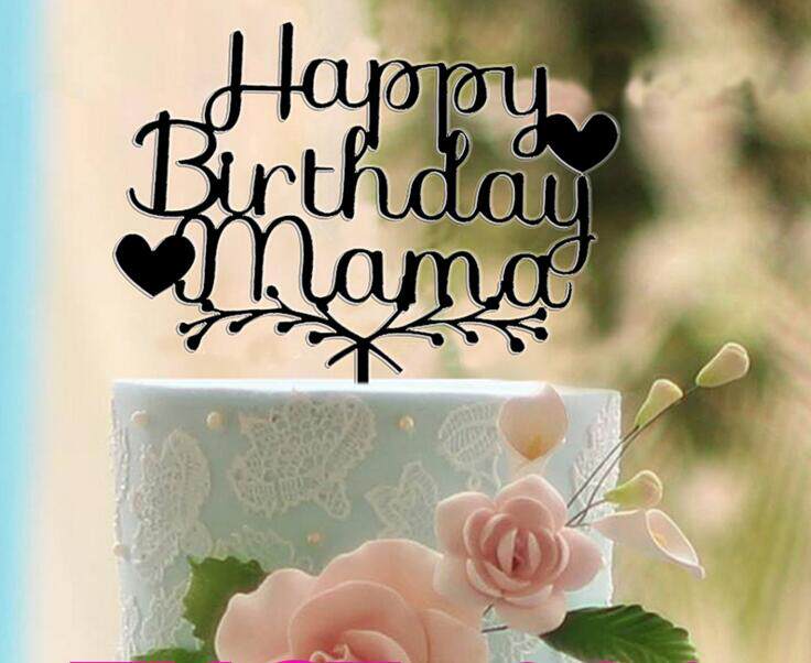 Happy Birthday Mama Cake Topper生日快乐妈妈蛋糕插牌母亲生日|ruв категории фестиваль товаров/подарок, Другие фестивали товаров - от Buy2taobao.com для оказания профессиональной услуги покупки агента Taobao