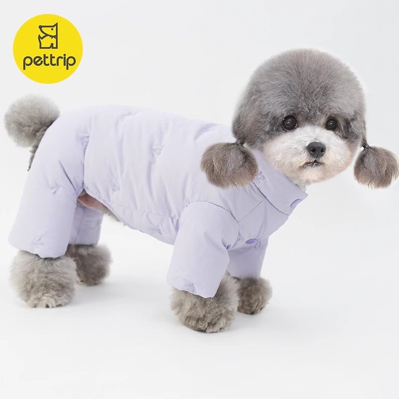 宠物衣服过冬防寒小狗羽绒服秋冬装猫咪棉衣保暖加厚四脚狗狗衣服