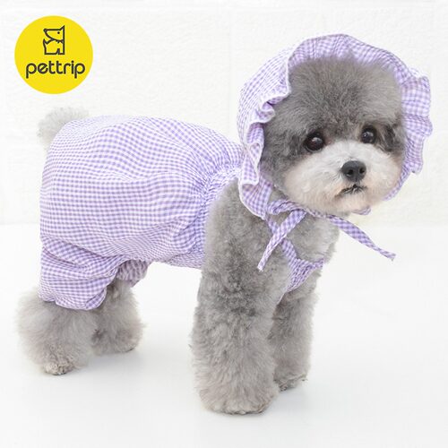 贝途狗狗衣服2024新款宠物衣服夏南瓜裤小猫咪连衣裙泰迪博美衣服