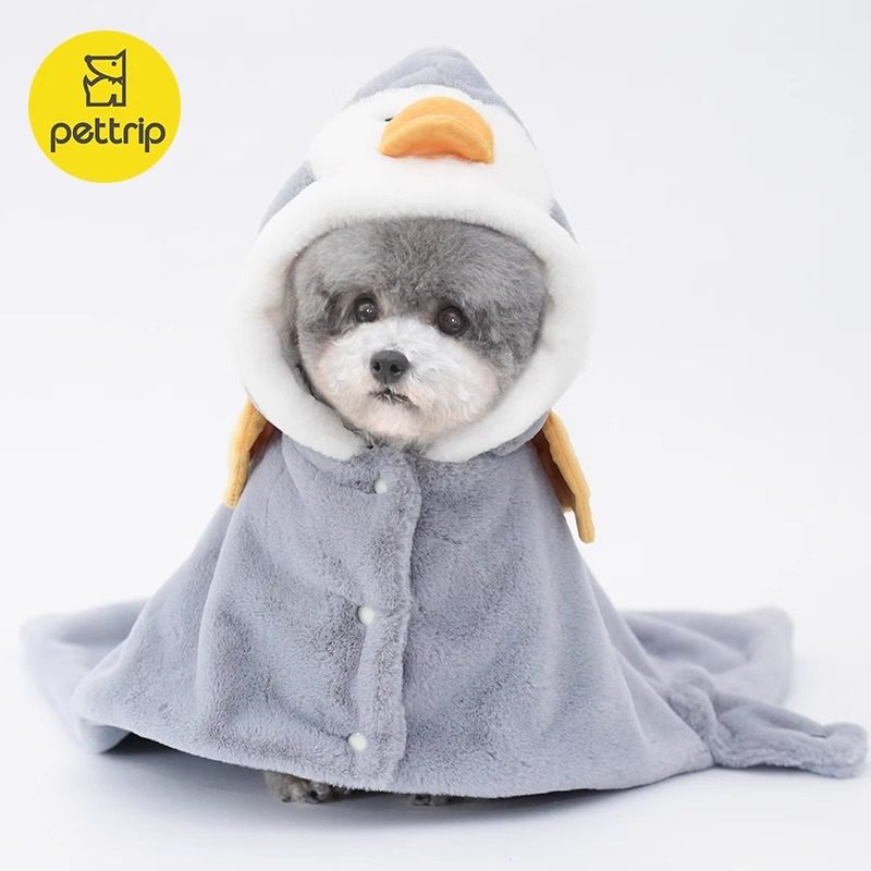 狗狗衣服秋冬宠物猫狗睡袋泰迪睡袍保暖外出防风小猫法斗小狗毛毯