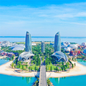 周边游！海南儋州海花岛希尔顿酒店1-2晚含早含泰餐 亲子套餐