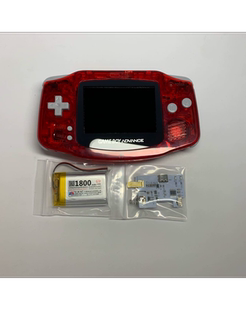 任天堂GBA高亮屏幕IPS翻新机支持点对点 亮度调节 多种模式切换