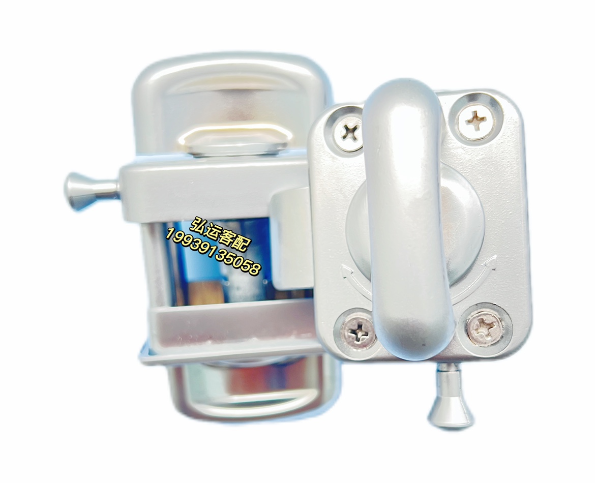 客车配件客车大巴车旅游车封闭围门锁安全门锁中通公交封闭围门锁