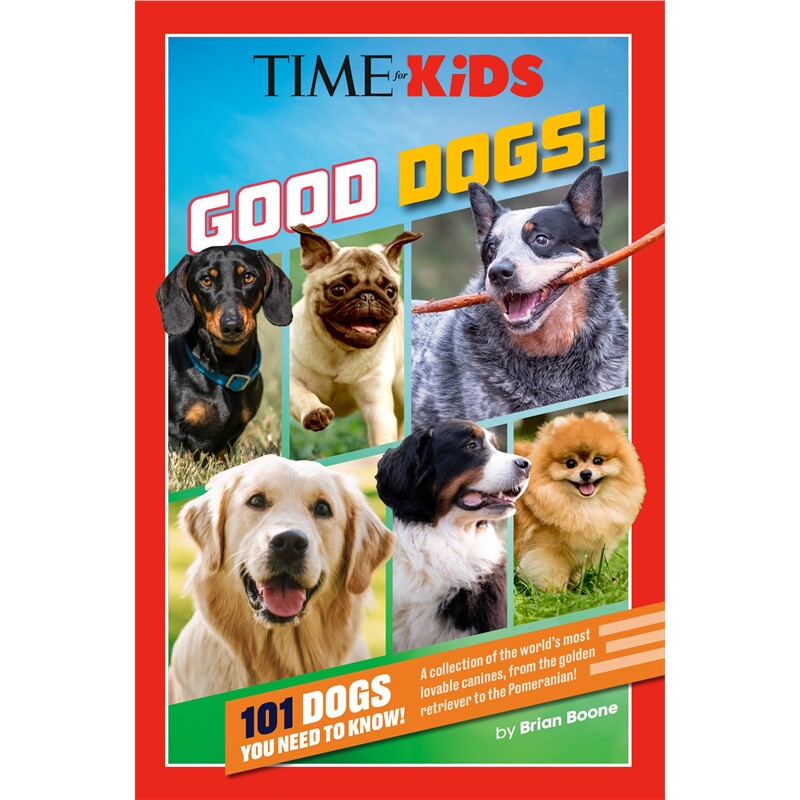 现货 好孩子！时代儿童杂志 TIME for Kids: Good Dogs! 英文原版 上海外文 9798217141838