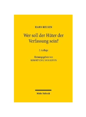 预订【德语】Wer soll der Hüter der Verfassung sein?:Abhandlungen zur Theorie der Verfassungsgerichtsbarkeit in der plur