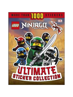 预订不退不换LEGO NINJAGO Ultimate Sticker Collection