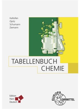 预订【德语】Tabellenbuch Chemie: