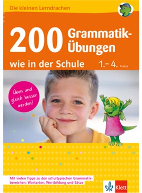 预订【德语】 Klett 200 Grammatik-Übungen wie in der Schule[9783129493380]