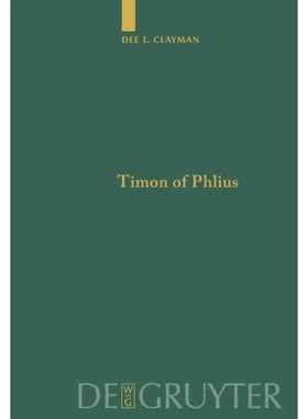 按需印刷DEG Timon of Phlius[9783110220803]