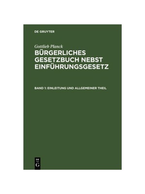 预订【德语】Einleitung und Allgemeiner Theil: