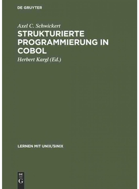 按需印刷不退不换DEG Strukturierte Programmierung in COBOL[9783486225334]