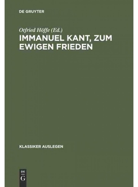 按需印刷【德语】Immanuel Kant, zum ewigen Frieden:[9783050026930]