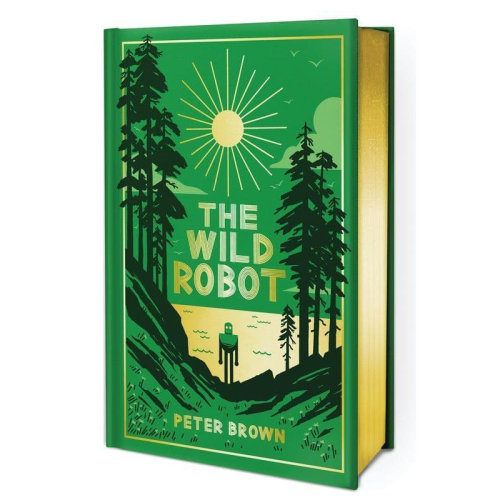 现货 荒野机器人The Wild Robot 全彩精装 豪华收藏版 彼得·布朗 Peter Brown 儿童读物 英文原版 上海外文 9781835875384