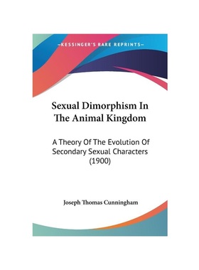 按需印刷Sexual Dimorphism In The Animal Kingdom[9781104467098]
