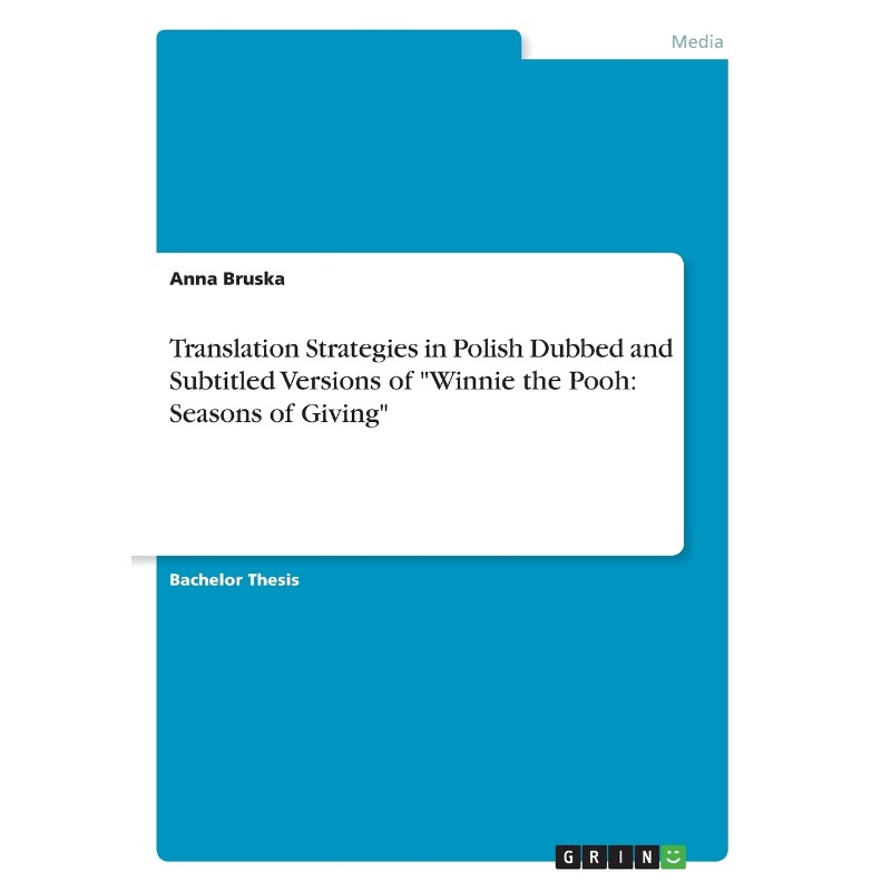 按需印刷不退不换Translation Strategies in  Polish Dubbed and Subtitled Versions of 