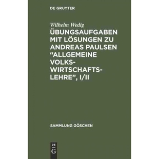 Allgemeine mit L?sungen Andreas 9783111148502 按需印刷DEG Paulsen Volkswirtschaftslehre ?bungsaufgaben