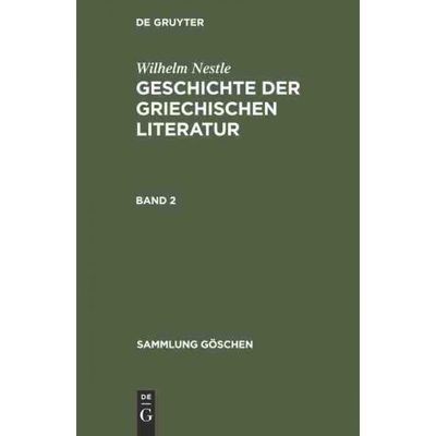 按需印刷DEG Sammlung G?schen Geschichte der griechischen Literatur[9783110061413]