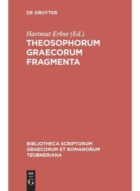 按需印刷DEG Theosophorum Graecorum Fragmenta[9783598718540]